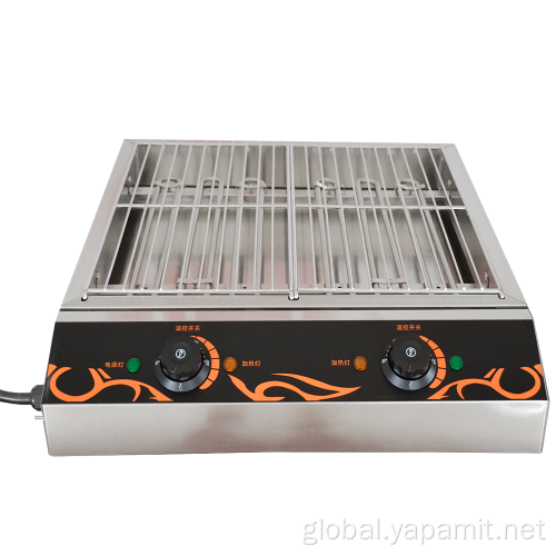 Electric BBQ Grill Double Smokeless Stainless Steel Electric Barbecue Grill Manufactory